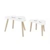 Lot De 2 Tables Pour Enfant Nuage - Bloomingville