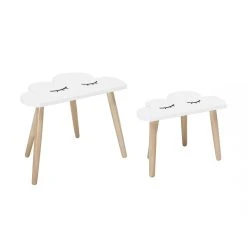 Lot De 2 Tables Pour Enfant Nuage - Bloomingville -Vente-unique shop lot de 2 tables pour enfant nuage bloomingville 8187163 20872945 1140x1140