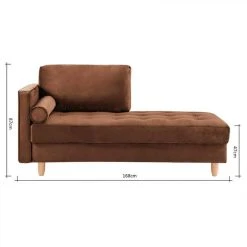 BUT Méridienne BOUDOIR Tissu Velours Terra Cotta -Vente-unique shop meridienne boudoir tissu velours terra cotta 9154451 23889539 1140x1140