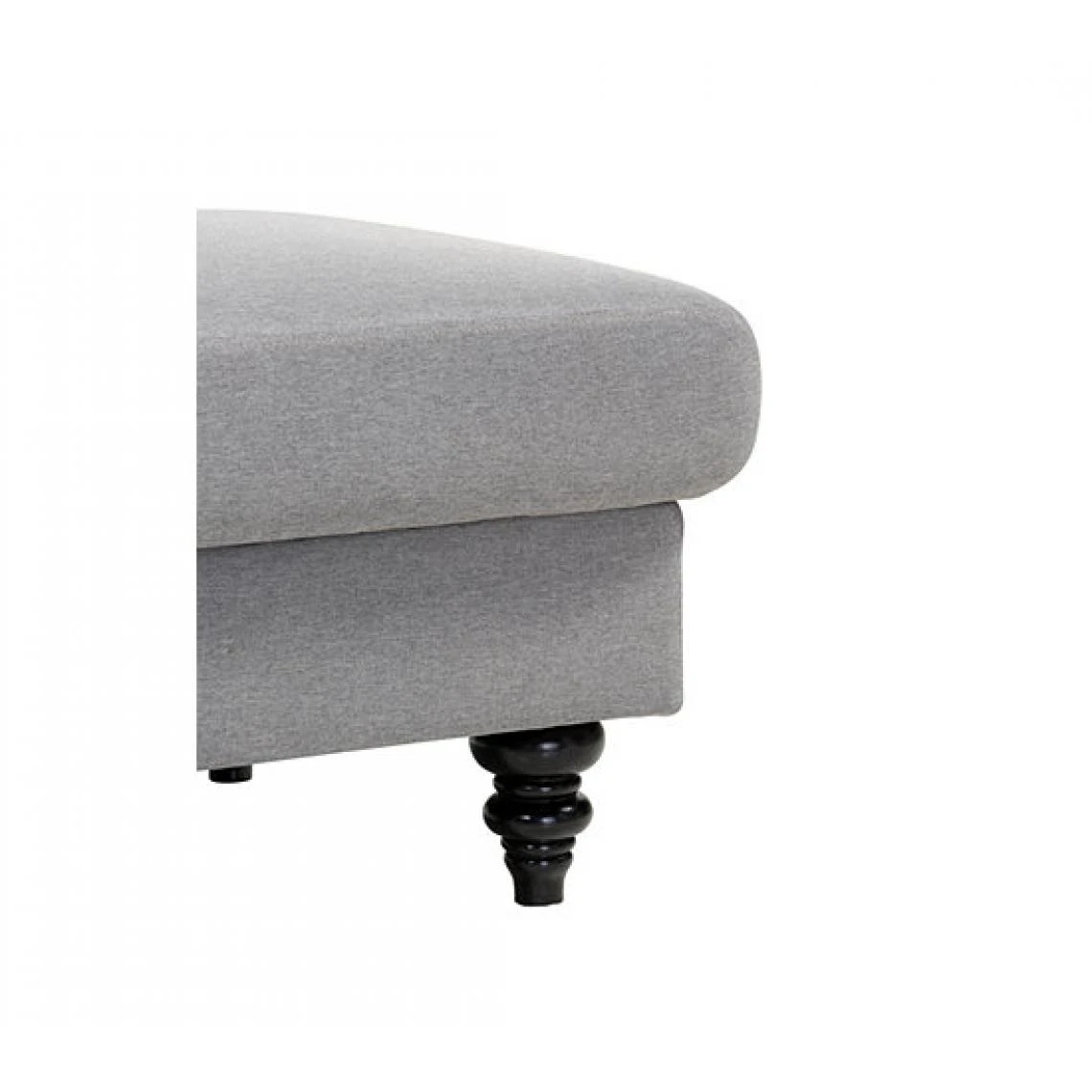 BUT Méridienne Convertible Avec Coffre LALOU Tissu Gris 6 BUT Méridienne Convertible Avec Coffre LALOU Tissu Gris – Image 4