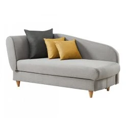 BUT Méridienne Convertible + Coffre LOLA Tissu Gris Clair -Vente-unique shop meridienne convertible coffre lola tissu gris clair 8026419 20364513 1140x1140