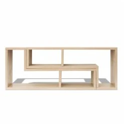 HELLOSHOP26 Meuble Télé Buffet TV Télévision Design Pratique Double En Forme D... -Vente-unique shop meuble tele buffet tv television design pratique double en forme de l chene 2502055 9634890 24997976 1140x1140