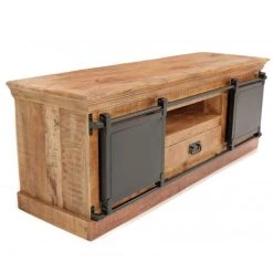 NOUVOMEUBLE Meuble TV 150 Cm En Manguier Et Métal IROQUOIS 7 NOUVOMEUBLE Meuble TV 150 Cm En Manguier Et Métal IROQUOIS -Vente-unique shop meuble tv 150 cm en manguier et metal iroquois 8262457 21050151 1140x1140