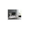 Vente-unique Meuble TV ARTABAN - 2 Tiroirs - MDF Laqué - Blanc