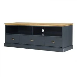 Meuble TV Campagne Gris ZANDIARA Anthracite/ciré ALPHONSE 2 9 Meuble TV Campagne Gris ZANDIARA Anthracite/ciré ALPHONSE 2 -Vente-unique shop meuble tv campagne alphonse 2 gris anthracite cire 10971970 28669716 1140x1140