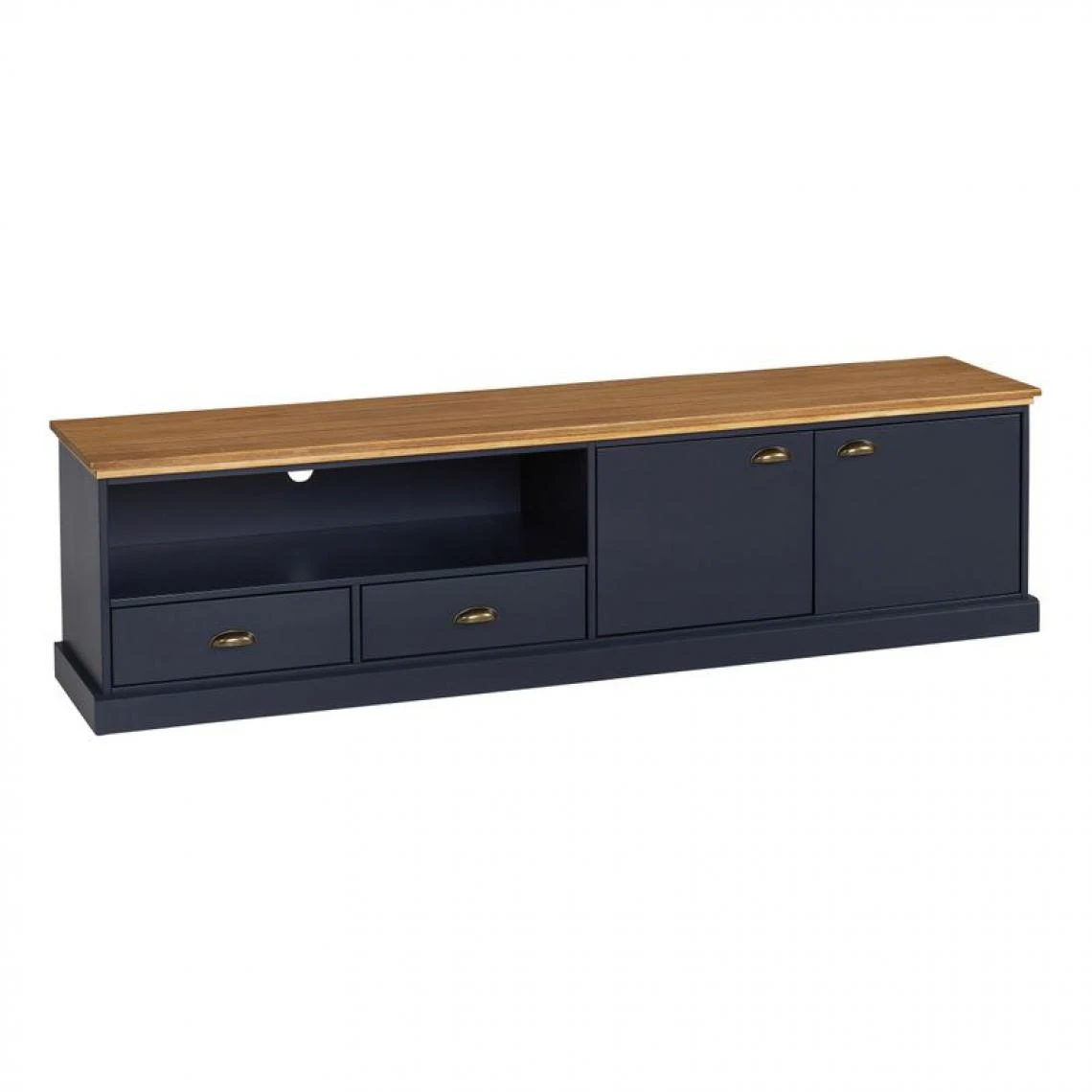 Meuble TV Campagne Gris ZANDIARA Anthracite / Ciré Alphonse 3 Meuble TV Campagne Gris ZANDIARA Anthracite / Ciré Alphonse