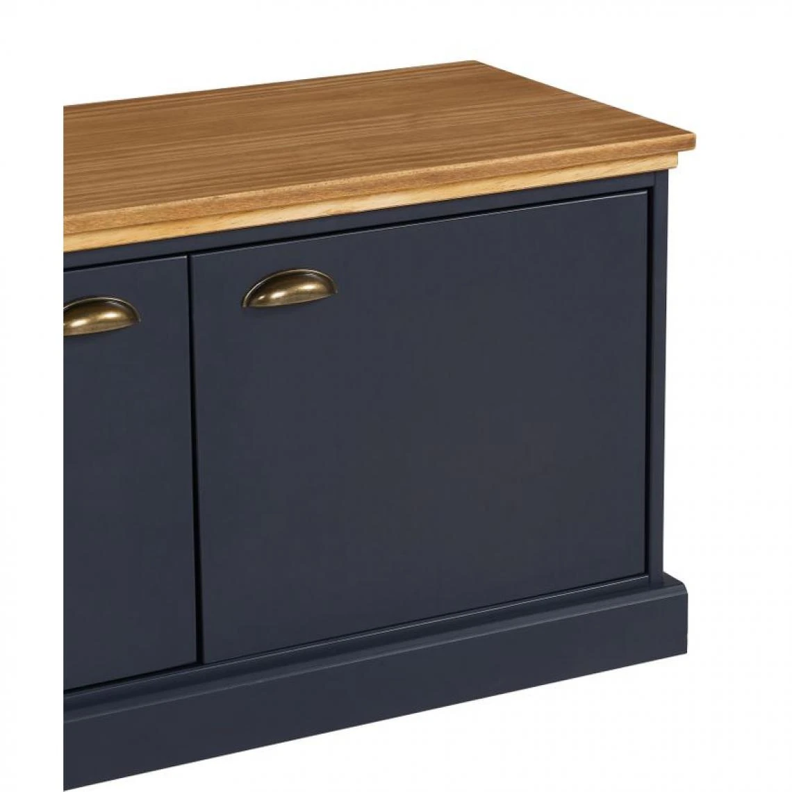 Meuble TV Campagne Gris ZANDIARA Anthracite / Ciré Alphonse 6 Meuble TV Campagne Gris ZANDIARA Anthracite / Ciré Alphonse – Image 4