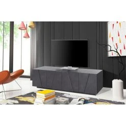 ALTER Meuble TV De Salon, Made In Italy, Meuble TV Avec 4 Portes Avec Détai...