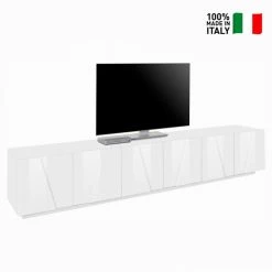 Ahd Amazing Home Design Meuble TV De Salon Moderne Avec 6 Portes Et 3 Compartiments Ping Low X... -Vente-unique shop meuble tv de salon moderne avec 6 portes et 3 compartiments ping low xl white 10173368 26181084 1140x1140