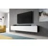 Furnix Meuble Tv Debout / Suspendu BARGO 180 X 32 X 34 Cm Style Contemporain ...
