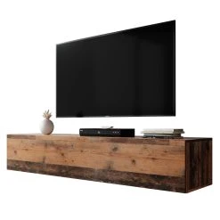 Furnix Meuble Tv Debout / Suspendu ZIBO 160 Cm Vieux Bois Mat Style Moderne A... -Vente-unique shop meuble tv debout suspendu zibo 160 cm vieux bois mat style 13421536 36704518 518 1140x1140
