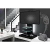 Carellia Meuble TV Design 78 Cm X 54 Cm X 132.5 Cm - Noir
