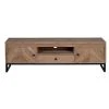Pegane Meuble TV En Bois D'acacia Et Fer Coloris Naturel - Longueur 160 X Pro... -Vente-unique shop meuble tv en bois dacacia et fer coloris naturel longueur 160 x profondeur 40 x hauteur 50 cm 11912690 31523010 1140x1140