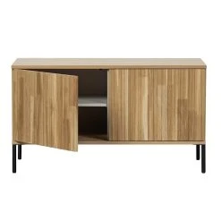 Pegane Meuble TV En Chêne Coloris Naturel - Hauteur 56 X Longueur 100 Cm X P... -Vente-unique shop meuble tv en chene coloris naturel hauteur 56 x longueur 100 cm x profondeur 44 cm 12061528 31969596 1140x1140