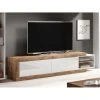 Mobistoxx Meuble Tv-hifi Sino 2 Portes Chêne/blanc Laqué -Vente-unique shop meuble tv hifi sino 2 portes cheneblanc laque 13994426 38803600 1140x1140