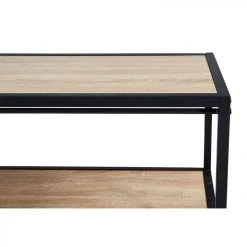 BUT Meuble TV Industriel OSKAR Noir/chêne -Vente-unique shop meuble tv industriel oskar noirchene 9161409 23917033 1140x1140