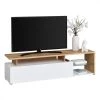 BUT Meuble TV L.170 ARCTIC II Chêne/Blanc -Vente-unique shop meuble tv l170 arctic ii cheneblanc 10971972 28669722 1140x1140