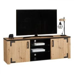 BUT Meuble TV LAZIO Noir/ Imitation Chêne 8 BUT Meuble TV LAZIO Noir/ Imitation Chêne -Vente-unique shop meuble tv lazio noir imitation chene 9161471 23917329 1140x1140