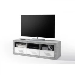 BUT Meuble TV MATT Béton/blanc 11 BUT Meuble TV MATT Béton/blanc -Vente-unique shop meuble tv matt betonblanc 9161391 23916953 1140x1140