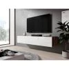 Furnix Meuble Tv / Meuble Suspendu ZIBO 160 Cm Vieux Bois / Blanc Style Moder... -Vente-unique shop meuble tv meuble suspendu zibo 160 cm vieux bois blanc s 13421498 36704360 360 1140x1140