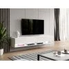 Furnix Meuble Tv / Meuble Tv Suspendu ALYX 200 (2x100) X 32 X 34 Cm Style Con...