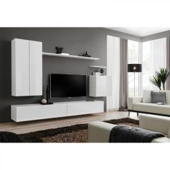 Ac-Deco Meuble TV Mural Design Switch II 270cm Blanc 9 Ac-Deco Meuble TV Mural Design Switch II 270cm Blanc -Vente-unique shop meuble tv mural design switch ii 270cm blanc 10022852 25787286 1140x1140