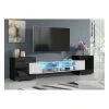 Dusine MEUBLE TV PABLO 230 Cm Avec LED Blanc Mat Et Noir Laqué -Vente-unique shop meuble tv pablo 230 cm avec led blanc mat et noir laque 7968419 1012914 14 1140x1140