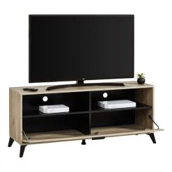 BUT Meuble TV Rectangulaire UMBRIA Imitation Chêne Gris/ Noir -Vente-unique shop meuble tv rectangulaire umbria imitation chene gris noir 9161421 23917093 1140x1140