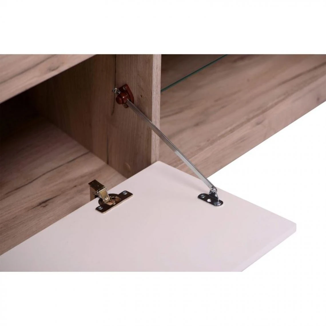 BUT Meuble TV REMO Imitation Chêne Gris/blanc 7 BUT Meuble TV REMO Imitation Chêne Gris/blanc – Image 5