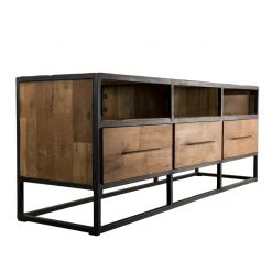MACABANE Meuble Tv SIXTINE 3 Niches 3 Tiroirs Bois Teck Recyclé Et Métal 28 MACABANE Meuble Tv SIXTINE 3 Niches 3 Tiroirs Bois Teck Recyclé Et Métal -Vente-unique shop meuble tv sixtine 3 niches 3 tiroirs bois teck recycle et metal 3197534 5 1140x1140