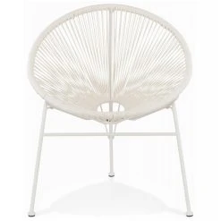 Alterego Fauteuil Lounge 'TIKI' Rond Blanc Intérieur / Extérieur 9 Alterego Fauteuil Lounge 'TIKI' Rond Blanc Intérieur / Extérieur -Vente-unique shop name 7927601 20048209 1200x1200