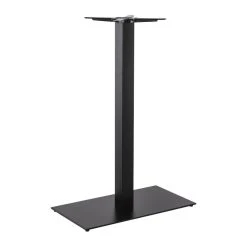Alterego Pied De Table 'NERO XL' 110 Noir En Métal