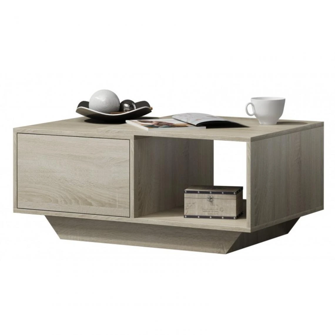 Hucoco NIMRI - Table à Café/table Basse Moderne Salon - Dimensions Plateau ... 3 Hucoco NIMRI - Table à Café/table Basse Moderne Salon - Dimensions Plateau ...