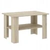 Hucoco OSLO 2| Table Basse Contemporaine Salon/bureau Avec Tablette 60x120x55...