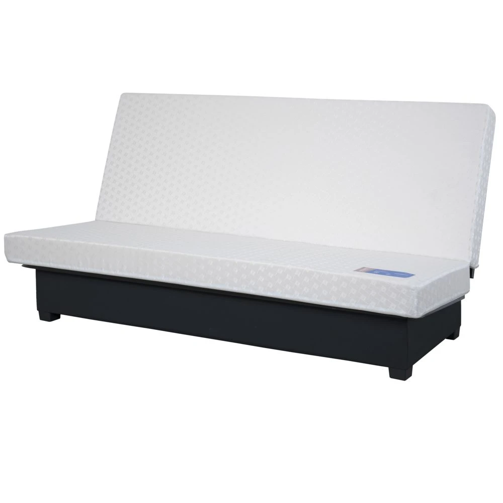 Relaxima Banquette Clic-Clac 130 ORLANDO Pearl Noir - Matelas Dunlopillo 6 Relaxima Banquette Clic-Clac 130 ORLANDO Pearl Noir - Matelas Dunlopillo – Image 4