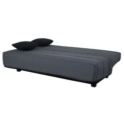 Relaxima Banquette Clic-Clac 130 ORLANDO Pearl Gris - Matelas Dunlopillo -Vente-unique shop ottawa 20cc 20pearl 20gris 20o