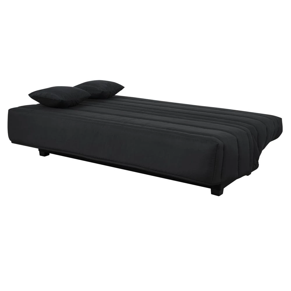 Relaxima Banquette Clic-Clac 130 ORLANDO Pearl Noir - Matelas Dunlopillo 4 Relaxima Banquette Clic-Clac 130 ORLANDO Pearl Noir - Matelas Dunlopillo – Image 2