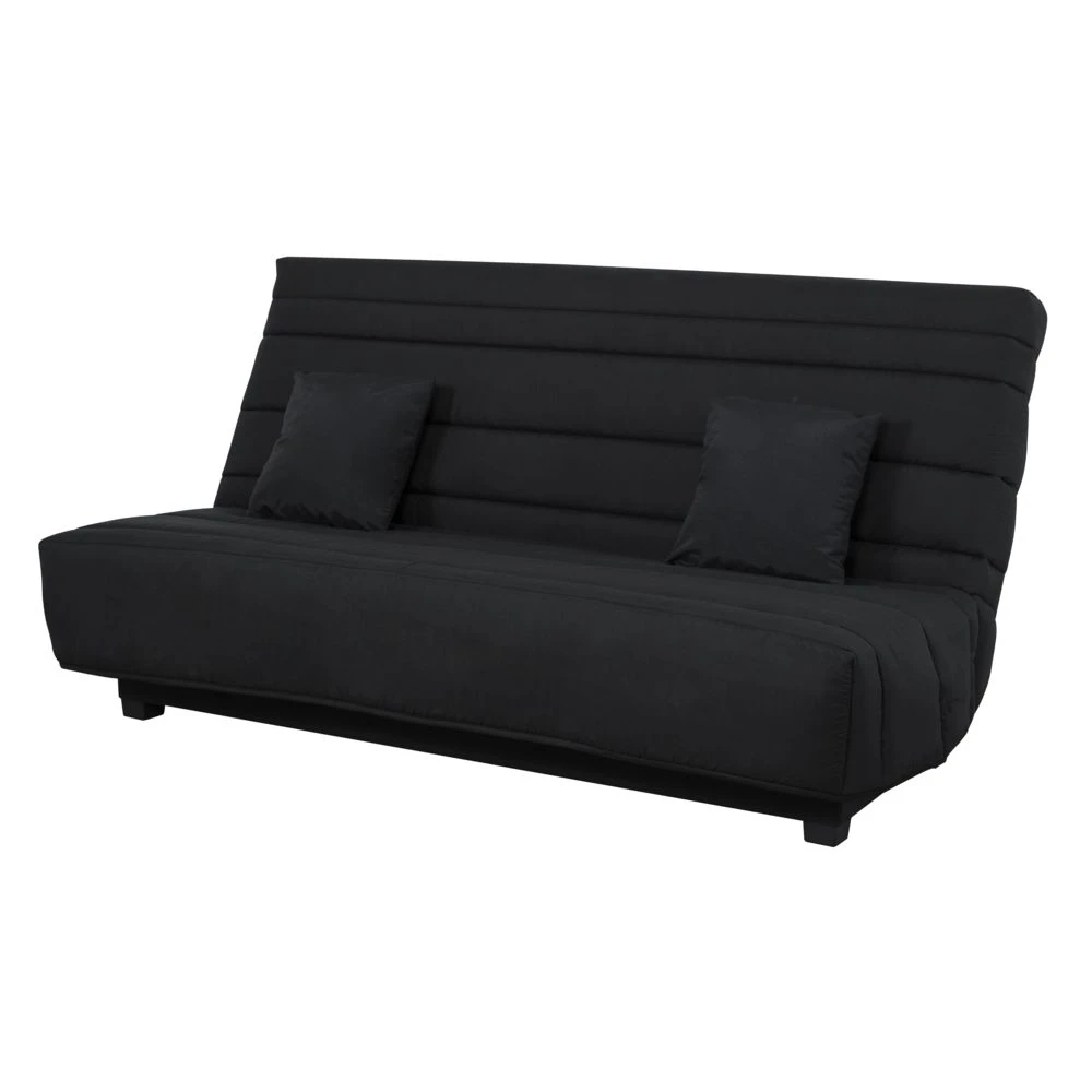 Relaxima Banquette Clic-Clac 130 ORLANDO Pearl Noir - Matelas Dunlopillo 3 Relaxima Banquette Clic-Clac 130 ORLANDO Pearl Noir - Matelas Dunlopillo