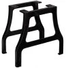 SANS MARQUE Pied De Table Basse 2 Pcs Cadre En A Fonte - Noir - Meubles - Accessoi... -Vente-unique shop pied de table basse 2 pcs cadre en a fonte noir meubles accessoires pour tables pieds de table noir noir 11699718 30820496 1140x1140