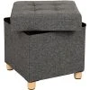 HELLOSHOP26 Pouf Coffre De Rangement Gain De Place 38 X 38 X 40 Cm Boîte Tabouret... 1 HELLOSHOP26 Pouf Coffre De Rangement Gain De Place 38 X 38 X 40 Cm Boîte Tabouret... -Vente-unique shop pouf coffre de rangement gain de place 38 x 38 x 40 cm boite tabouret pliable repose pieds 40 litres grise foncee 120000425 12690916 34082870 1140x1140