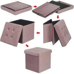 HELLOSHOP26 Pouf En Velours Avec Espace De Rangement Martin Rose 19_0000094 8 HELLOSHOP26 Pouf En Velours Avec Espace De Rangement Martin Rose 19_0000094 -Vente-unique shop pouf en velours avec espace de rangement martin rose 190000094 11032036 28816210 1140x1140