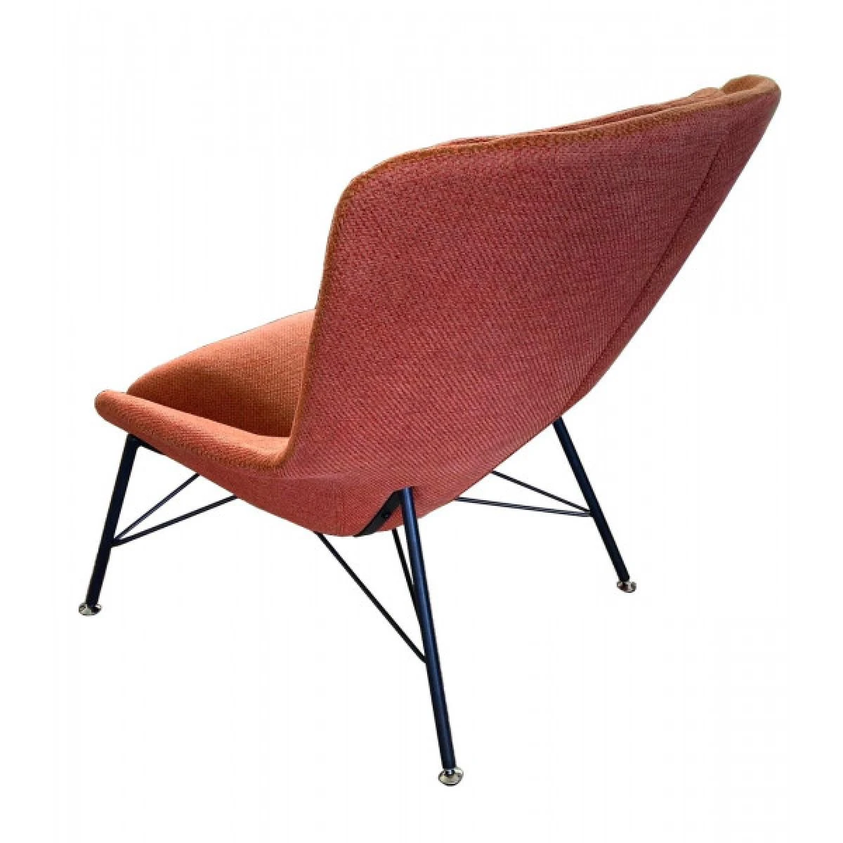 Mathi Design ROCKWELL - Fauteuil Design En Tissu Orange 4 Mathi Design ROCKWELL - Fauteuil Design En Tissu Orange – Image 2