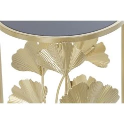 Pegane Set De 2 Tables D'appoints En Verre Et Métal -Vente-unique shop set de 2 tables dappoints en verre et metal 13517172 37047508 1140x1140