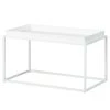 Altobuy Stacio - Table Basse Rectangulaire Métallique Blanche 1 Altobuy Stacio - Table Basse Rectangulaire Métallique Blanche -Vente-unique shop stacio table basse rectangulaire metallique blanche