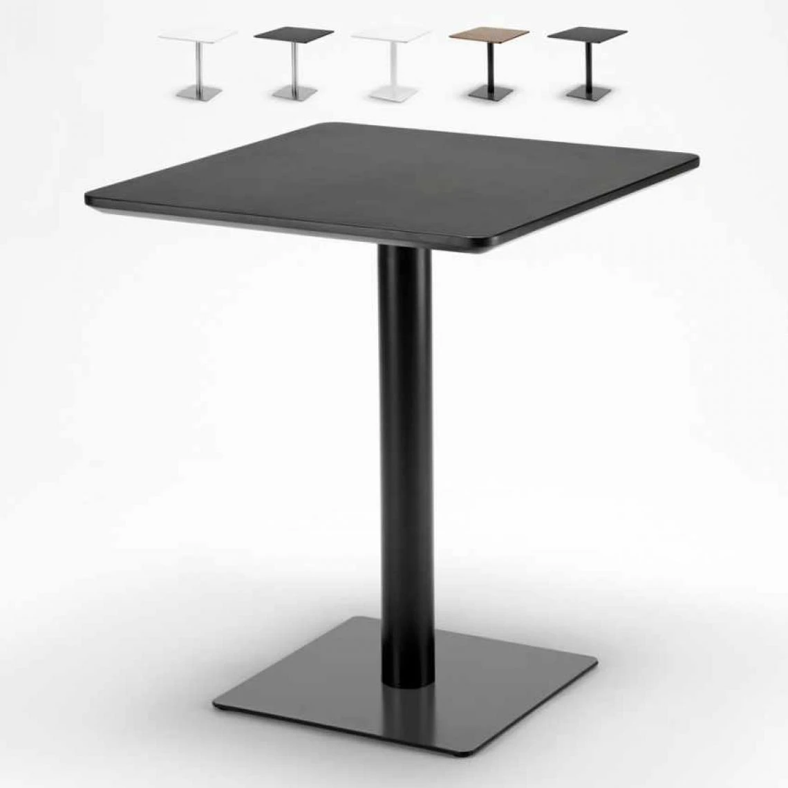 Ahd Amazing Home Design Table 60x60 Carrée Avec Pied Central Pour Bar Bistrots Horeca, Couleu... 3 Ahd Amazing Home Design Table 60x60 Carrée Avec Pied Central Pour Bar Bistrots Horeca, Couleu...