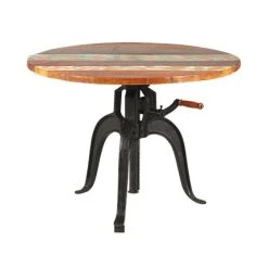 MES Table à Crémaillère En Fonte ATELIER METAL