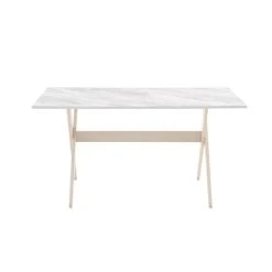 Vente-unique Table à Manger 6 Couverts En MDF Et Hêtre - Blanc Et Naturel Clair -... -Vente-unique shop table a manger 6 couverts en mdf et hetre blanc et naturel clair serani 13816196 38262436 1140x1140