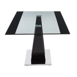 Vente-unique Table à Manger 8 Couverts En MDF, Verre Trempé Et Acier Inoxydable -... -Vente-unique shop table a manger 8 couverts en mdf verre trempe et acier inoxydable noir mezzo ii 13959474 38679130 1140x1140