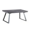 MES Table à Manger Avec Allonge 160/280 Cm En Verre Avec Revêtement Cér... -Vente-unique shop table a manger avec allonge 160280 cm en verre avec revetement ceramique gri 13487248 36911544 1140x1140