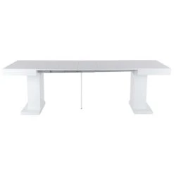 Vente-unique Table à Manger Extensible 4 à 10 Couverts En MDF - Blanc Laqué - MI... -Vente-unique shop table a manger extensible 4 a 10 couverts en mdf blanc laque miroslav 13851634 38411200 1140x1140